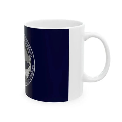 Flag of the Combined Force Space Component Command (United States) White Coffee Mug - Go Mug Yourself