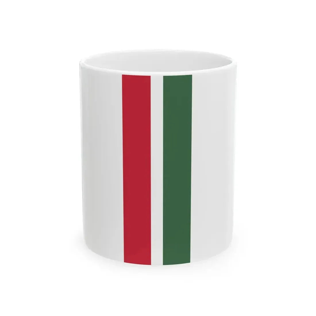 Flag of the Command of a Corps of the Royal Hungarian Defence Forces 1939 (Hungary) White Coffee Mug 11oz - Go Mug Yourself