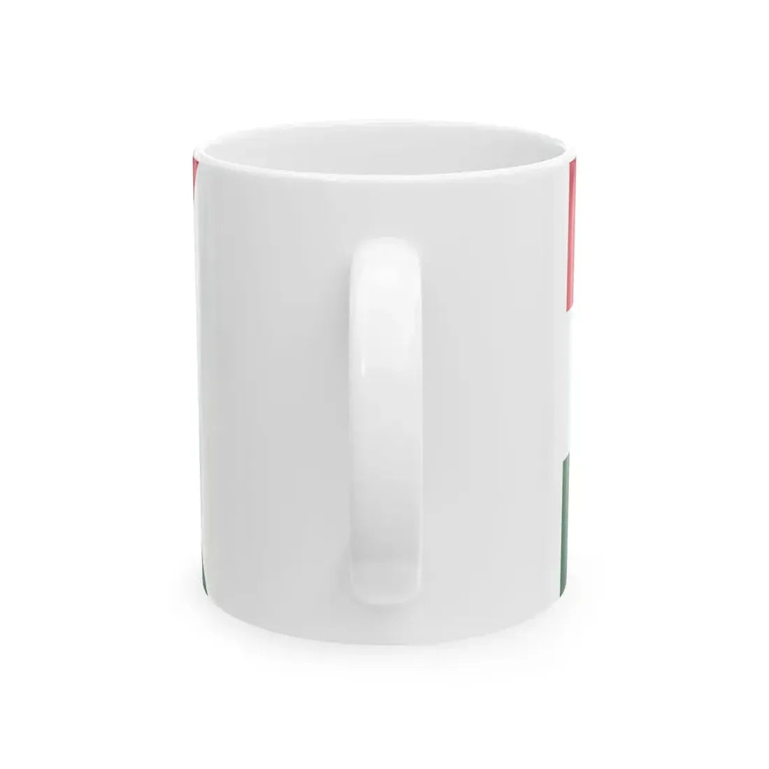 Flag of the Command of a Division of the Hungarian National Army 1919 (Hungary) White Coffee Mug - Go Mug Yourself