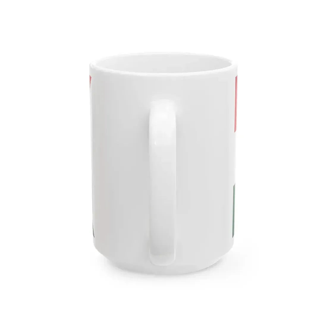 Flag of the Command of a Division of the Hungarian National Army 1919 (Hungary) White Coffee Mug - Go Mug Yourself