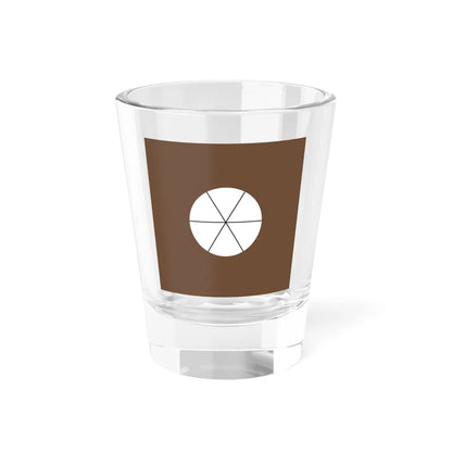 Flag of the Command of a horse-drawn supply train group of the Royal Hungarian Defence Forces 1939 (Hungary) Shot Glass 1.5oz 1.5oz - Go Mug Yourself