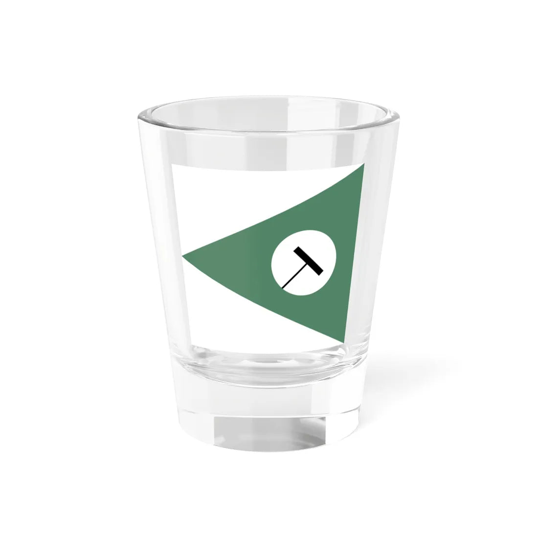 Flag of the Command of a Motorised Infantry Brigade of the Royal Hungarian Defence Forces 1939 (Hungary) Shot Glass 1.5oz 1.5oz - Go Mug Yourself