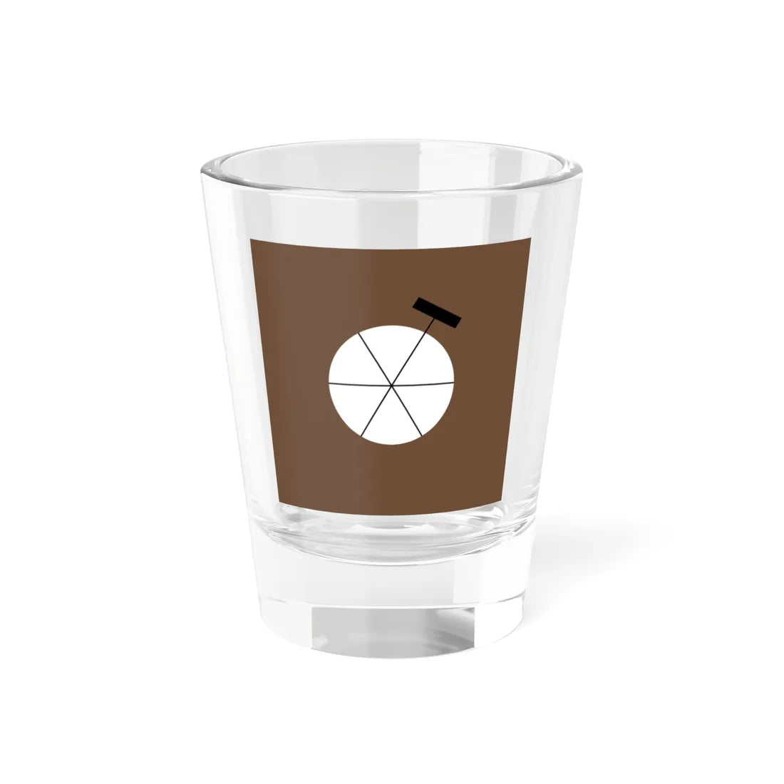 Flag of the Command of a motorized supply train group of the Royal Hungarian Defence Forces 1939 (Hungary) Shot Glass 1.5oz 1.5oz - Go Mug Yourself