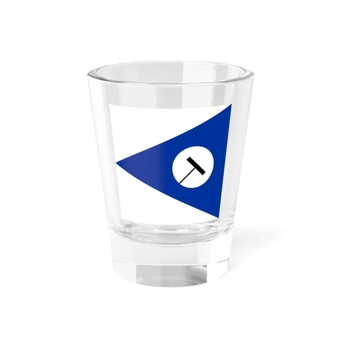 Flag of the Command of an Armoured Brigade of the Royal Hungarian Defence Forces 1939 (Hungary) Shot Glass 1.5oz 1.5oz - Go Mug Yourself
