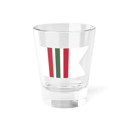 Flag of the Command of an Army of the Royal Hungarian Defence Forces 1928 (Hungary) Shot Glass 1.5oz 1.5oz - Go Mug Yourself