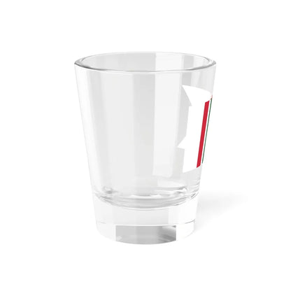 Flag of the Command of an Army of the Royal Hungarian Defence Forces 1928 (Hungary) Shot Glass 1.5oz - Go Mug Yourself