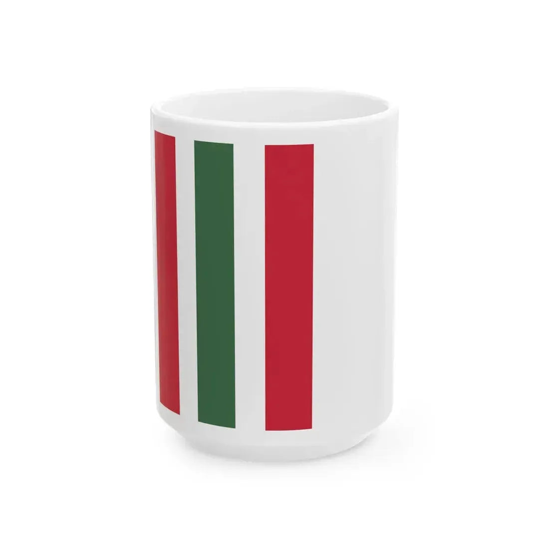 Flag of the Command of an Army of the Royal Hungarian Defence Forces 1928 (Hungary) White Coffee Mug 15oz - Go Mug Yourself
