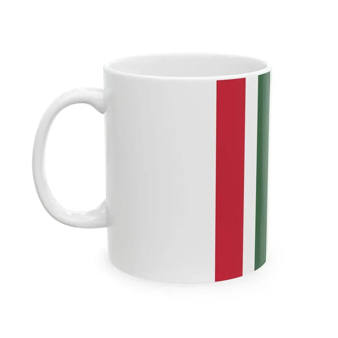 Flag of the Command of an Army of the Royal Hungarian Defence Forces 1928 (Hungary) White Coffee Mug - Go Mug Yourself