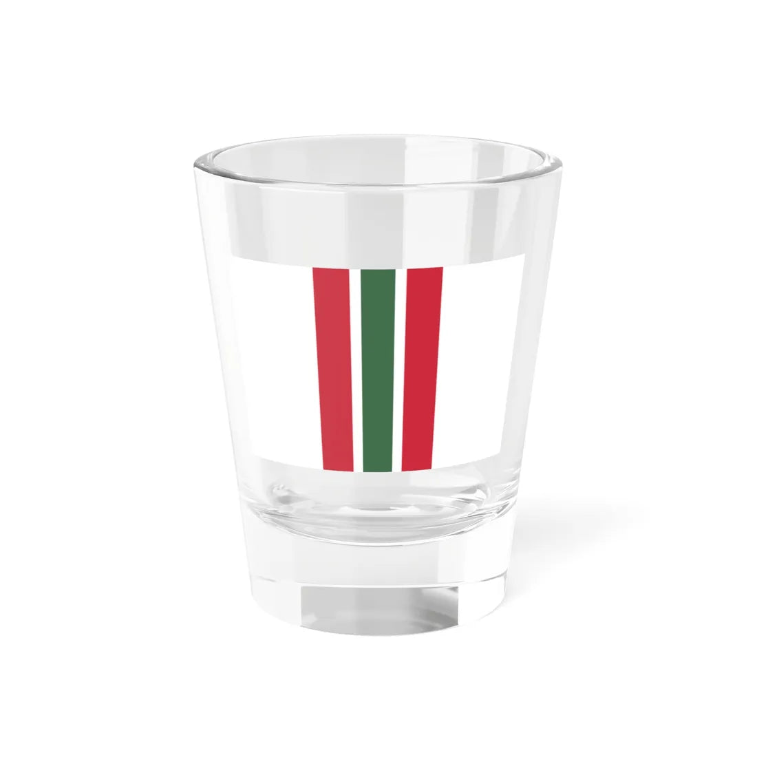 Flag of the Command of an Army of the Royal Hungarian Defence Forces 1939 (Hungary) Shot Glass 1.5oz 1.5oz - Go Mug Yourself