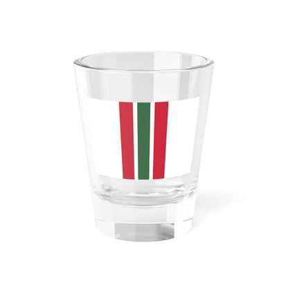 Flag of the Command of an Army of the Royal Hungarian Defence Forces 1939 (Hungary) Shot Glass 1.5oz 1.5oz - Go Mug Yourself