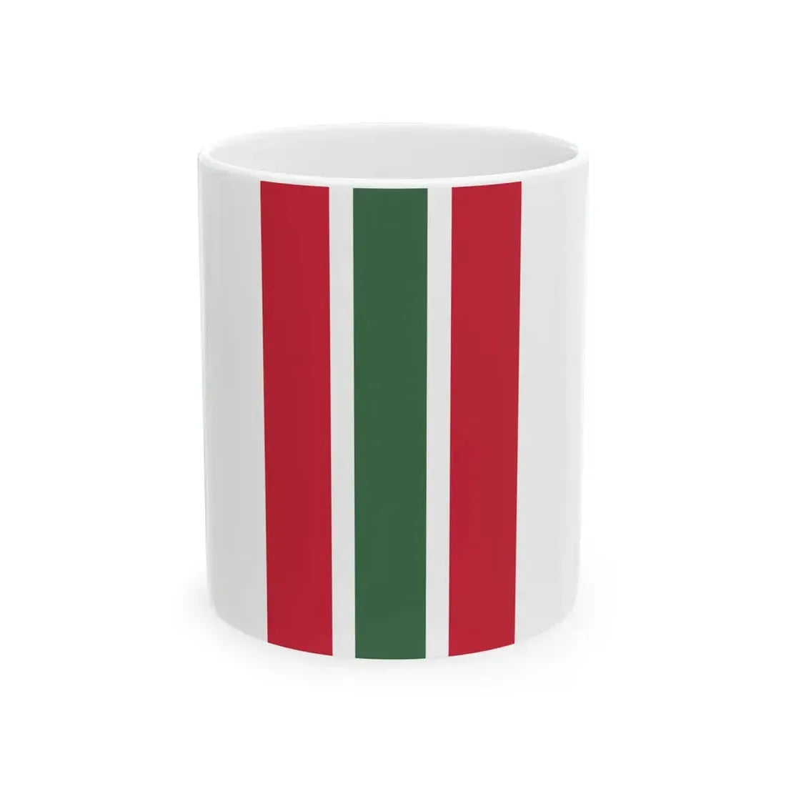 Flag of the Command of an Army of the Royal Hungarian Defence Forces 1939 (Hungary) White Coffee Mug 11oz - Go Mug Yourself