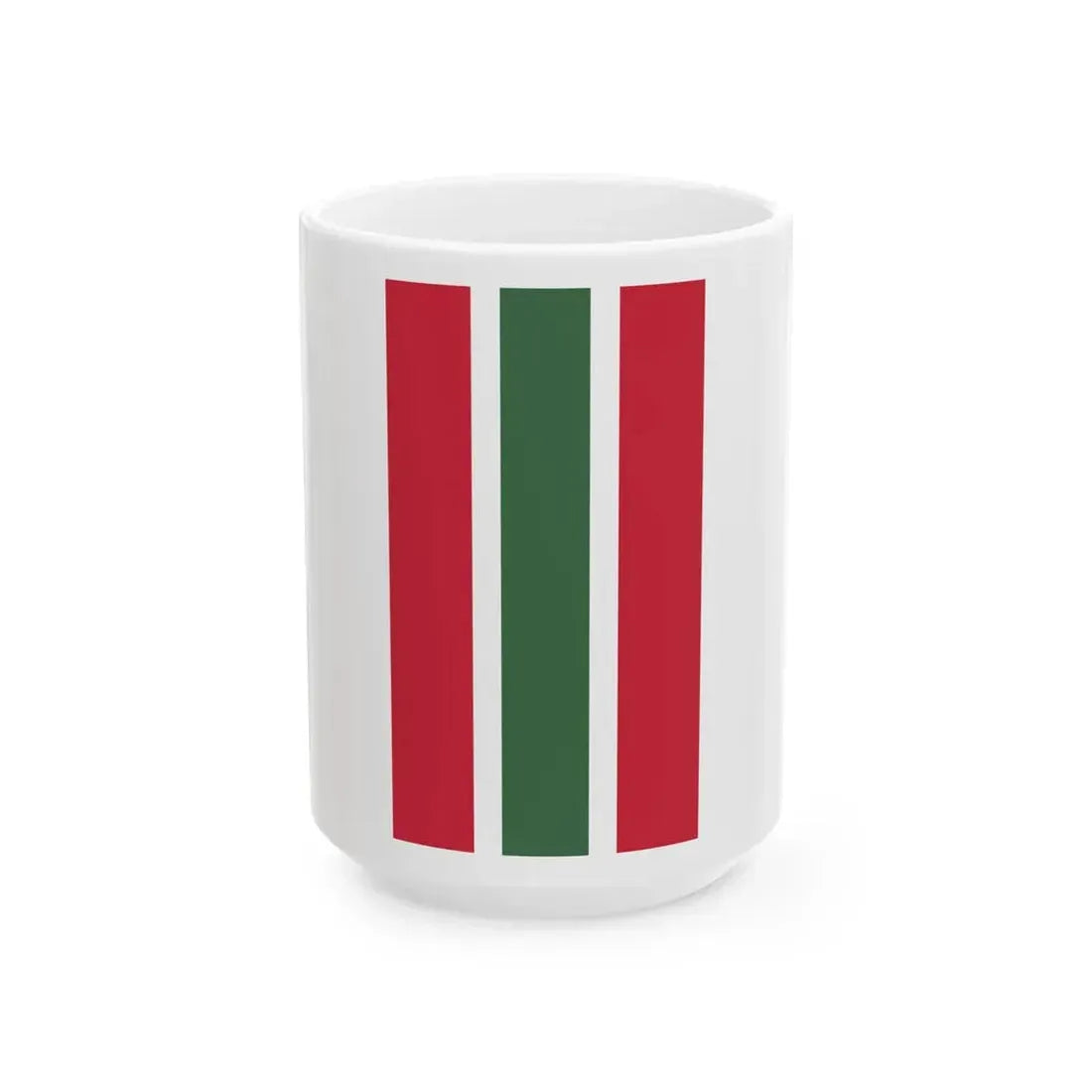Flag of the Command of an Army of the Royal Hungarian Defence Forces 1939 (Hungary) White Coffee Mug 15oz - Go Mug Yourself