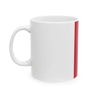 Flag of the Command of an Army of the Royal Hungarian Defence Forces 1939 (Hungary) White Coffee Mug - Go Mug Yourself