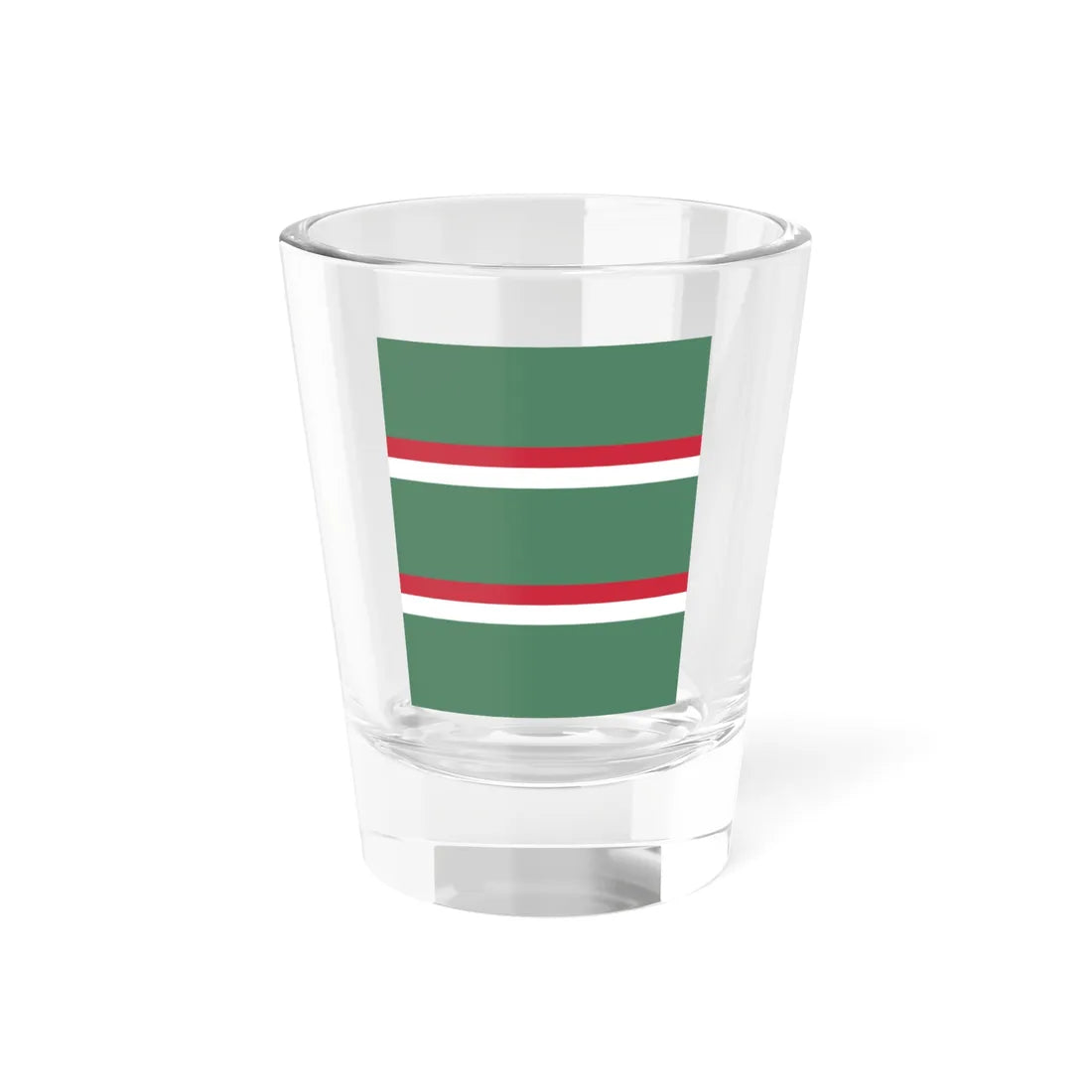 Flag of the Command of an Independent Infantry Battalion of the Royal Hungarian Defence Forces 1928 (Hungary) Shot Glass 1.5oz 1.5oz - Go Mug Yourself