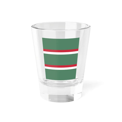Flag of the Command of an Independent Infantry Battalion of the Royal Hungarian Defence Forces 1928 (Hungary) Shot Glass 1.5oz 1.5oz - Go Mug Yourself