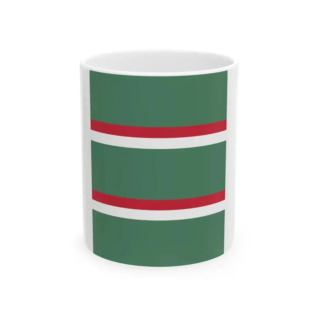 Flag of the Command of an Independent Infantry Battalion of the Royal Hungarian Defence Forces 1928 (Hungary) White Coffee Mug 11oz - Go Mug Yourself