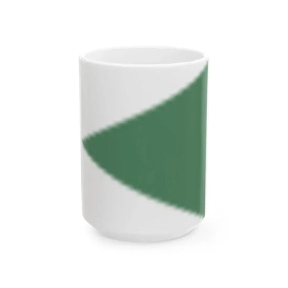 Flag of the Command of an Independent or Mountain Brigade of the Royal Hungarian Defence Forces 1939 (Hungary) White Coffee Mug 15oz - Go Mug Yourself