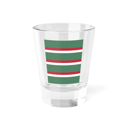 Flag of the Command of an Infantry Regiment of the Royal Hungarian Defence Forces 1928 (Hungary) Shot Glass 1.5oz 1.5oz - Go Mug Yourself