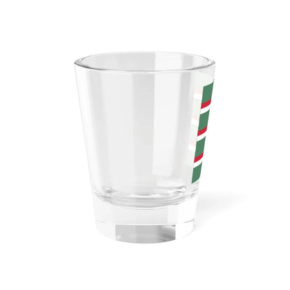 Flag of the Command of an Infantry Regiment of the Royal Hungarian Defence Forces 1928 (Hungary) Shot Glass 1.5oz - Go Mug Yourself
