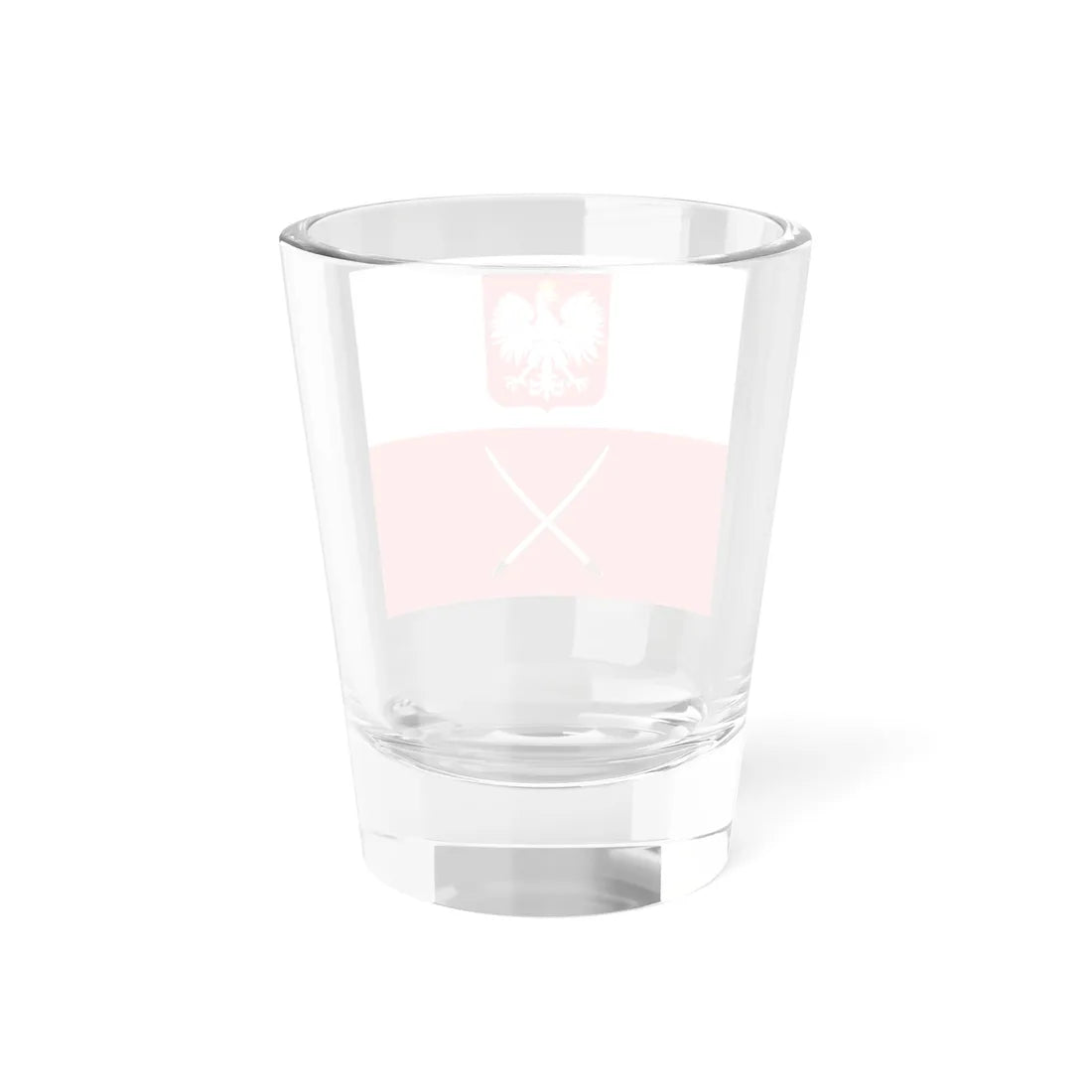 Flag of the Commander-in-Chief of the Polish Land Forces (Poland) Shot Glass 1.5oz - Go Mug Yourself