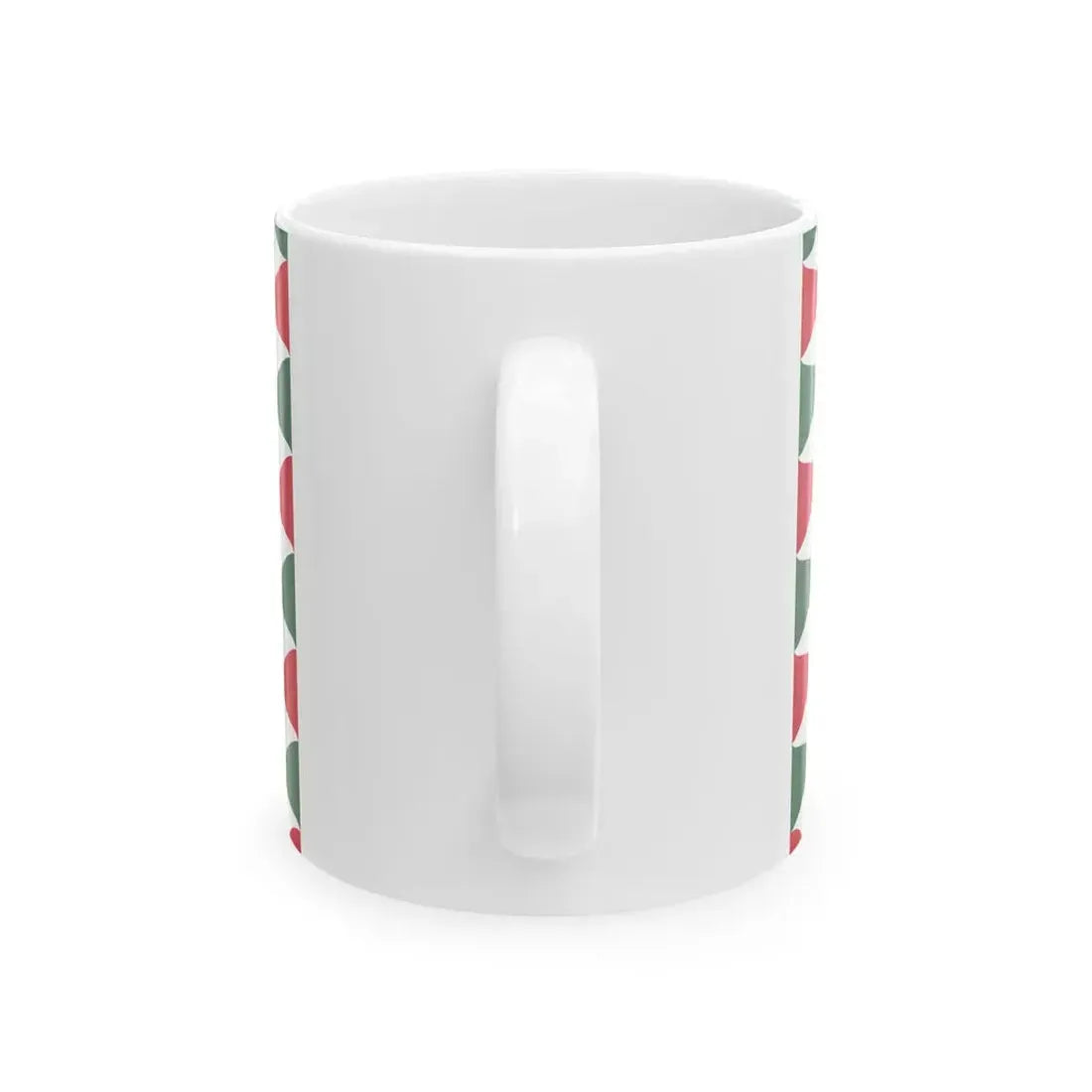 Flag of the Commander of a Corps of the Royal Hungarian Defence Forces 1939-1945 afloat (Hungary) White Coffee Mug - Go Mug Yourself