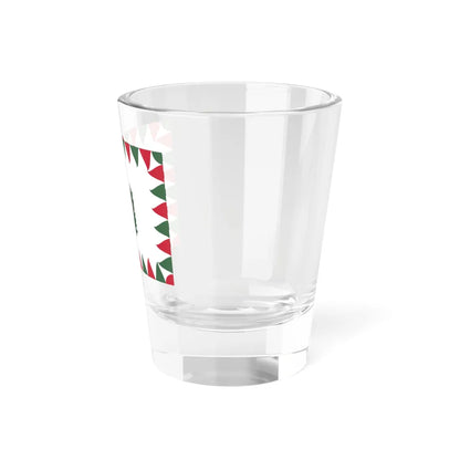 Flag of the Commander of a Corps of the Royal Hungarian Defence Forces 1939-1945 (Hungary) Shot Glass 1.5oz - Go Mug Yourself