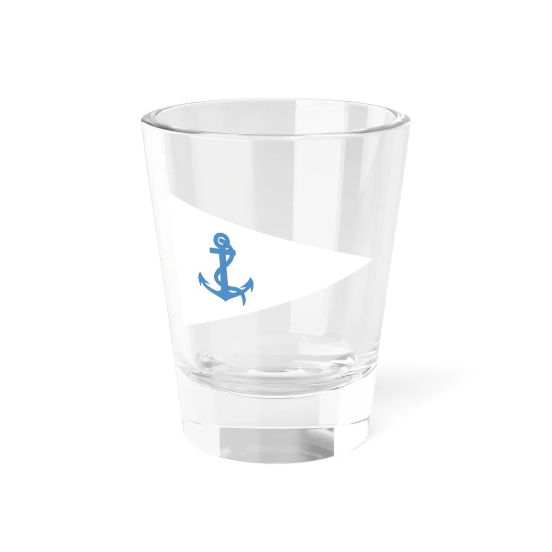 Flag of the Commander of a Maritime Region Algeria (Algeria) Shot Glass 1.5oz 1.5oz - Go Mug Yourself