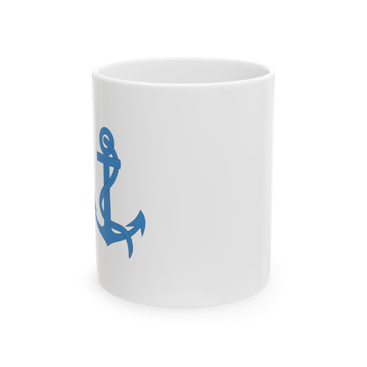 Flag of the Commander of a Maritime Region Algeria (Algeria) White Coffee Mug
