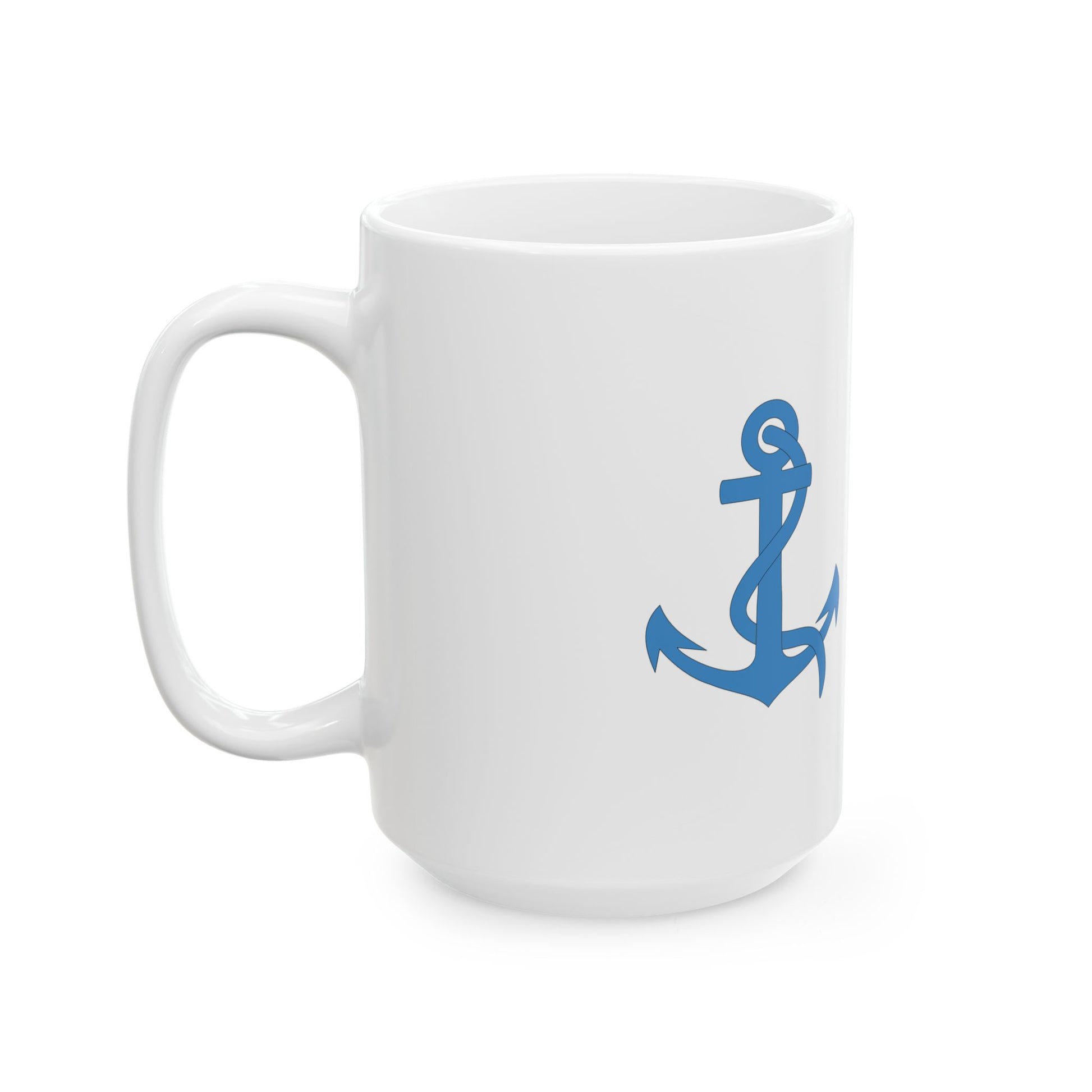 Flag of the Commander of a Maritime Region Algeria (Algeria) White Coffee Mug-Go Mug Yourself