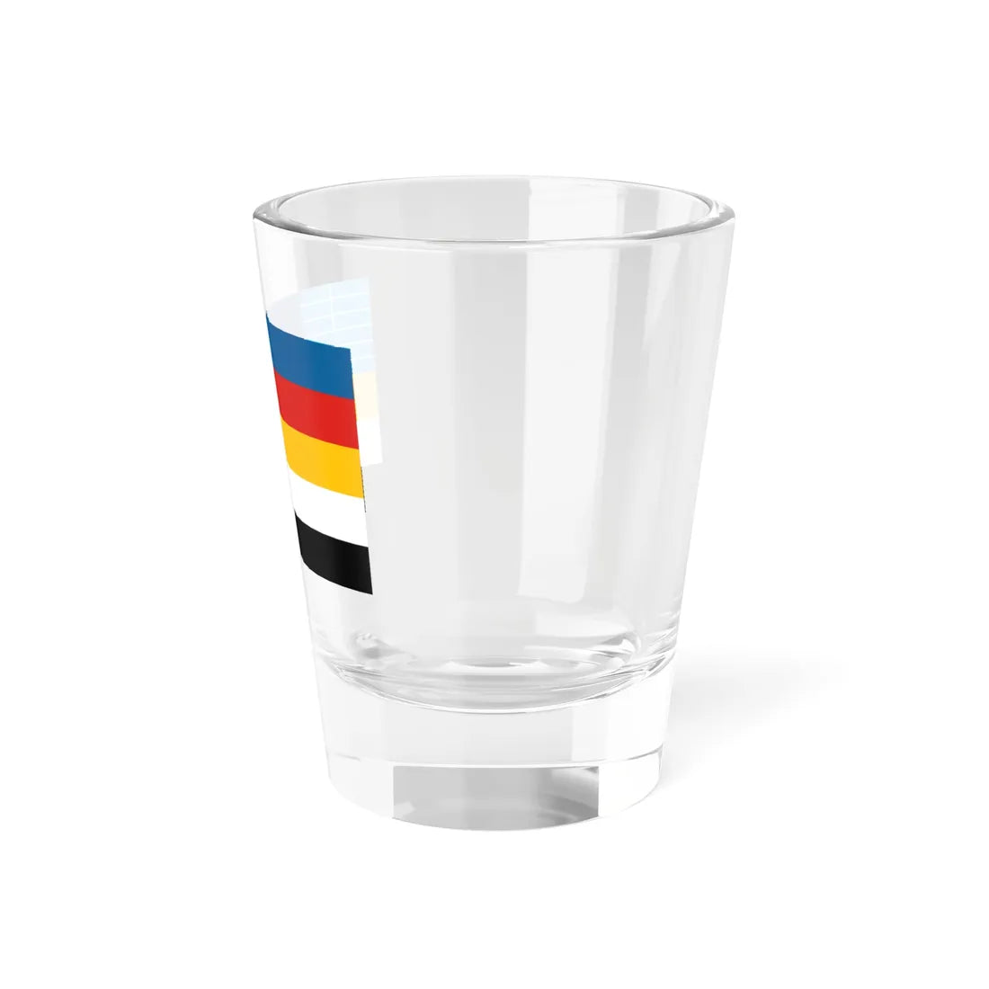 Flag of the Commander of Minelayers of Beiyang Fleet 1890-1909 (China) Shot Glass 1.5oz - Go Mug Yourself