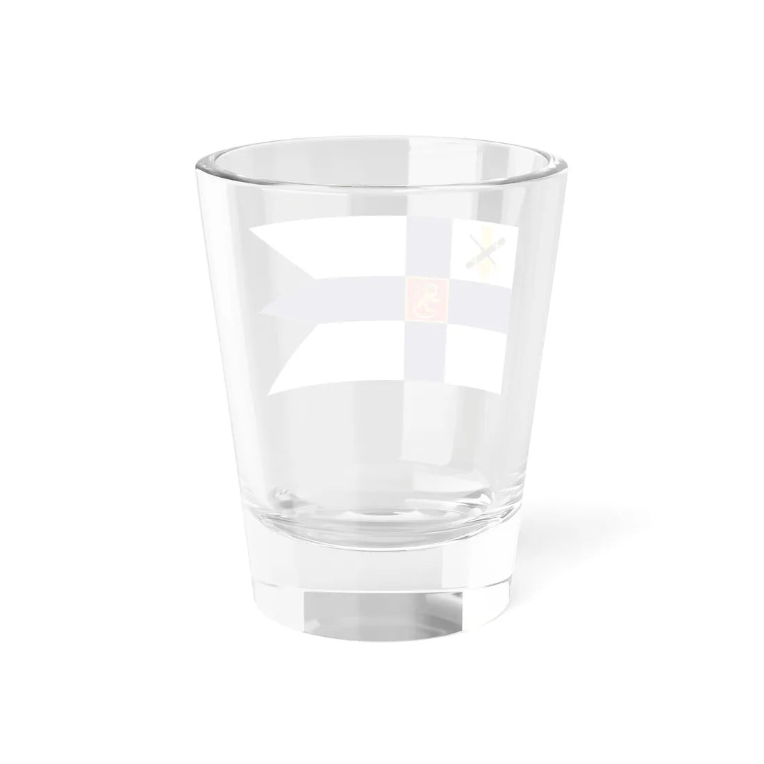 Flag of the commander of the Finnish Defence Forces 1920-1971 (Finland) Shot Glass 1.5oz - Go Mug Yourself