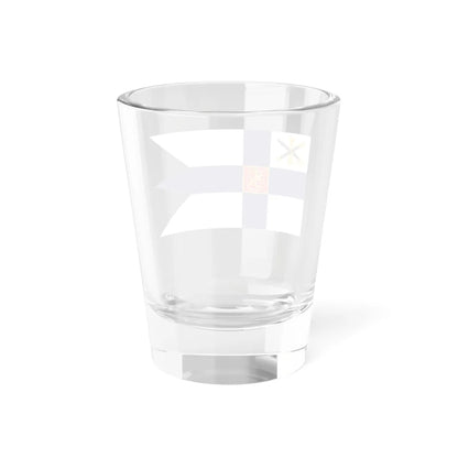 Flag of the commander of the Finnish Defence Forces 1971-1978 (Finland) Shot Glass 1.5oz - Go Mug Yourself