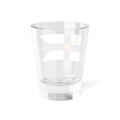 Flag of the Commander of the Finnish Navy 1971-1978 (Finland) Shot Glass 1.5oz - Go Mug Yourself