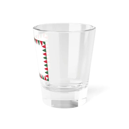 Flag of the Commander of the Royal Hungarian River Defence Forces 1939-1945 (Hungary) Shot Glass 1.5oz - Go Mug Yourself