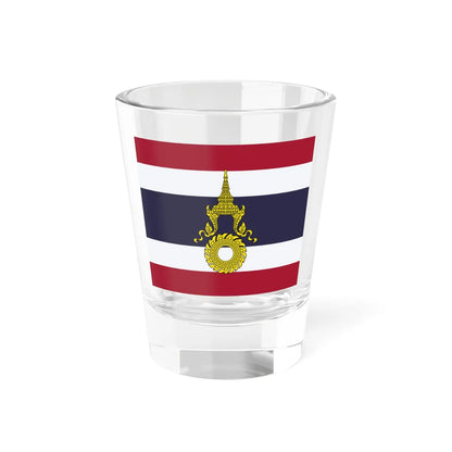 Flag of the Commander of the Siamese Army 1938-1979 (Cambodia) Shot Glass 1.5oz 1.5oz - Go Mug Yourself