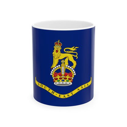 Flag of the Commissioner-General for South-East Asia 1946-1953 (Brunei) White Coffee Mug-11oz-Go Mug Yourself