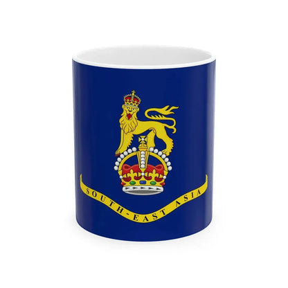 Flag of the Commissioner-General for South-East Asia 1946-1953 (Brunei) White Coffee Mug 11oz - Go Mug Yourself