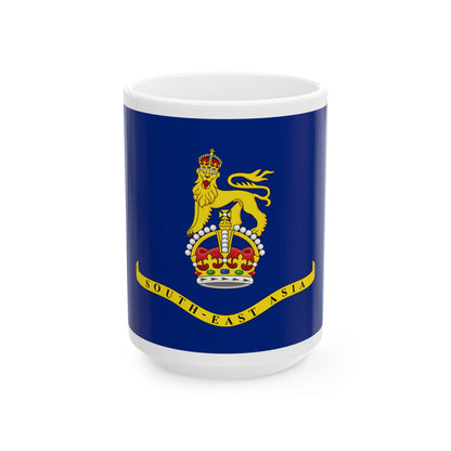 Flag of the Commissioner-General for South-East Asia 1946-1953 (Brunei) White Coffee Mug-15oz-Go Mug Yourself