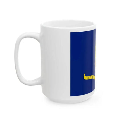 Flag of the Commissioner-General for South-East Asia 1946-1953 (Brunei) White Coffee Mug - Go Mug Yourself