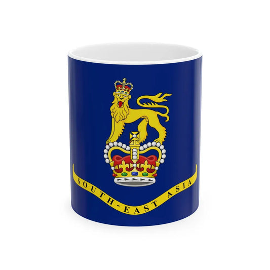 Flag of the Commissioner-General for South-East Asia 1953-1963 (Brunei) White Coffee Mug 11oz - Go Mug Yourself
