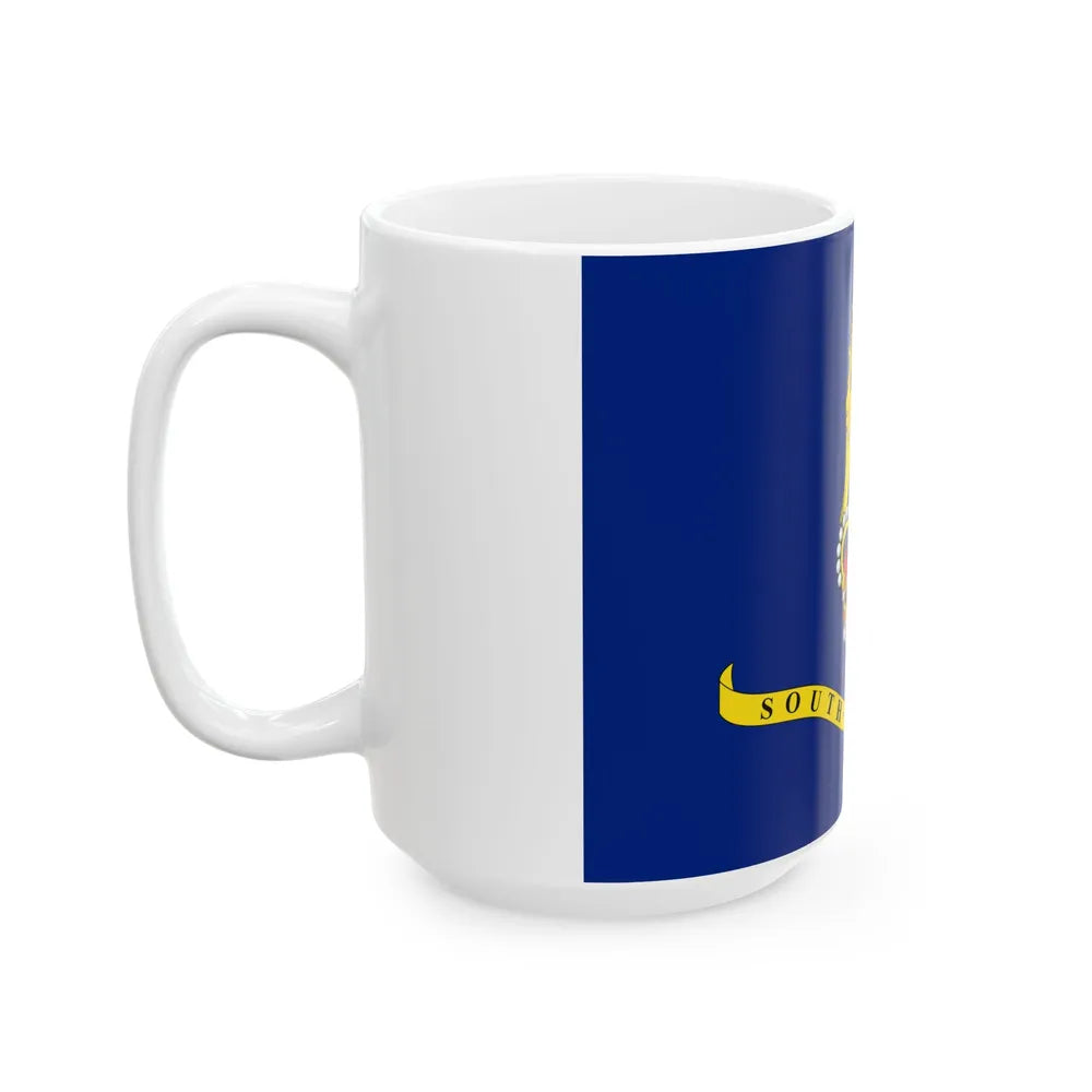 Flag of the Commissioner-General for South-East Asia 1953-1963 (Brunei) White Coffee Mug - Go Mug Yourself