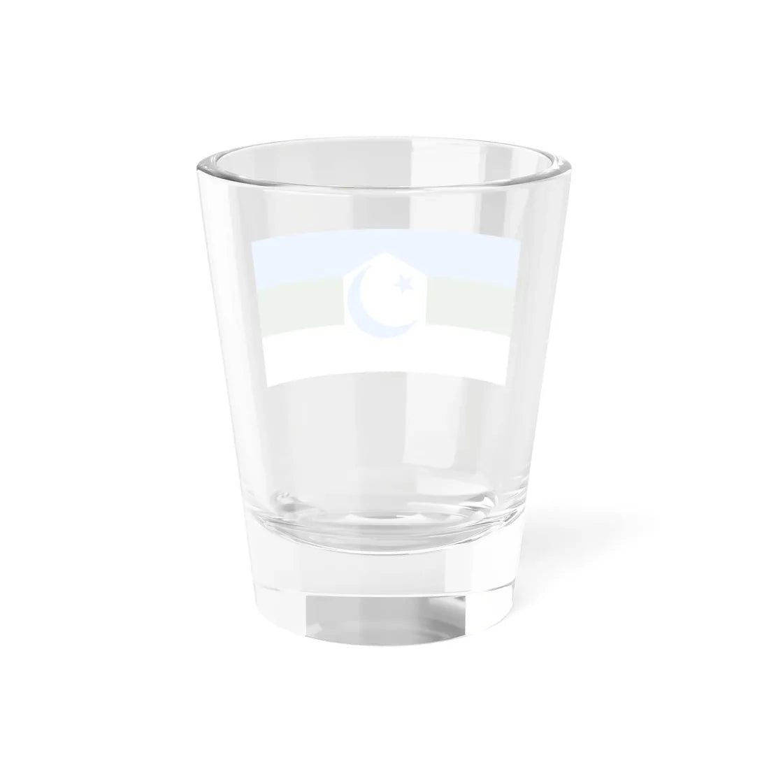 Flag of the Committee of Bashkir Resistance (Russia) Shot Glass 1.5oz - Go Mug Yourself
