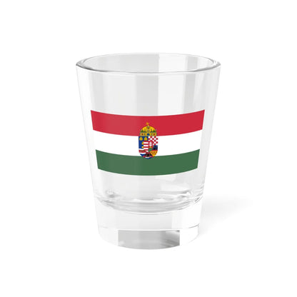 Flag of the common ministries of the Lands of the Holy Hungarian Crown 1896-1915 (Hungary) Shot Glass 1.5oz 1.5oz - Go Mug Yourself