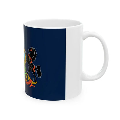 Flag of the Commonwealth of Pennsylvania (United States) White Coffee Mug - Go Mug Yourself