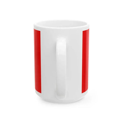 Flag of the Communist Party of Greece 1940s (Greece) White Coffee Mug - Go Mug Yourself