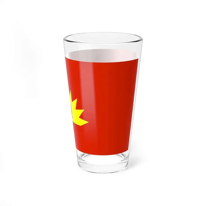 Flag of the Communist Party of Ireland (Ireland) Pint Glass 16oz - Go Mug Yourself