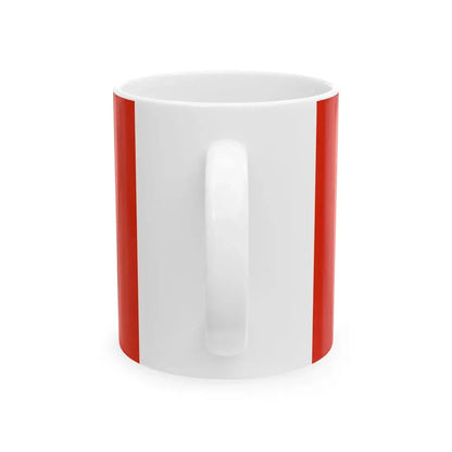 Flag of the Communist Party of Ireland (Ireland) White Coffee Mug - Go Mug Yourself