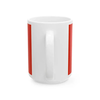 Flag of the Communist Party of Ireland (Ireland) White Coffee Mug - Go Mug Yourself
