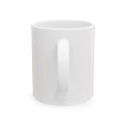 Flag of the Communist Party of Nepal Unified Marxist-Leninist (Nepal) White Coffee Mug - Go Mug Yourself