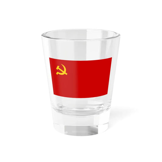 Flag of the Communist Party of Thailand (Thailand) Shot Glass 1.5oz 1.5oz - Go Mug Yourself
